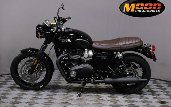 2024 Triumph Bonneville T120 Black Jet Black