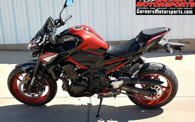 2024 Kawasaki Z900 ABS Candy Persimmon Red/Ebony