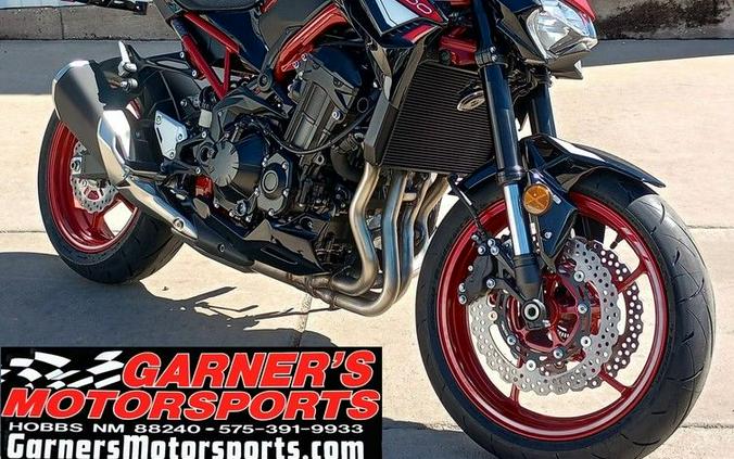 2024 Kawasaki Z900 ABS Candy Persimmon Red/Ebony