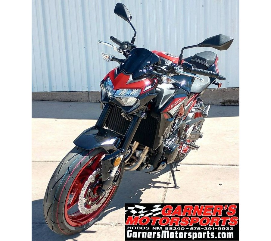 2024 Kawasaki Z900 ABS Candy Persimmon Red/Ebony