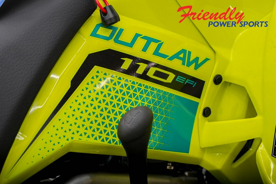 2027 POLARIS Outlaw 110 EFI - Lime Squeeze