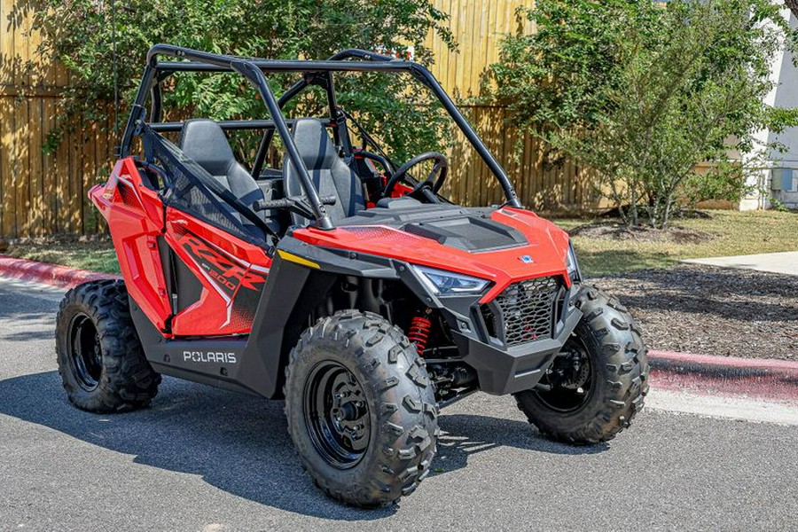 New 2025 POLARIS RZR 200 EFI INDY RED