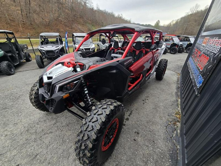 2025 Can-Am® Maverick X3 Max X RS Turbo RR With Smart-Shox Fiery Red & Hyper Silver