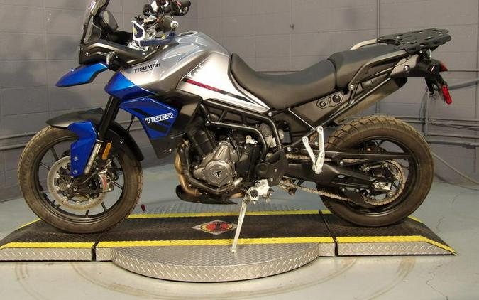 2022 Triumph Tiger 850 Sport Graphite Caspian Blue