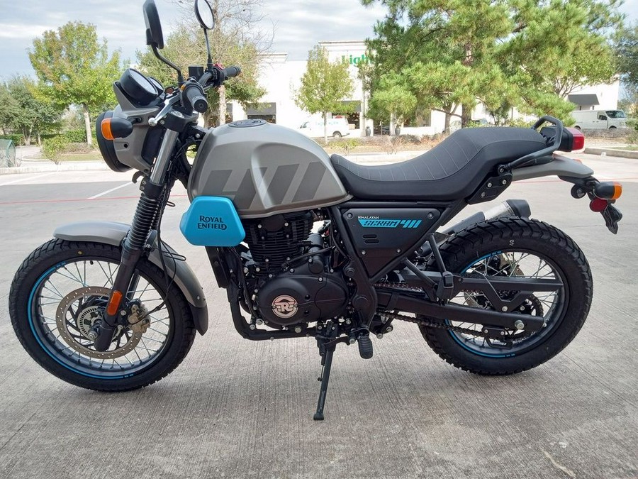 2023 Royal Enfield Scram 411 Graphite Blue