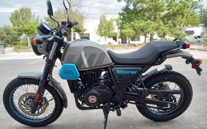 2023 Royal Enfield Scram 411 Graphite Blue