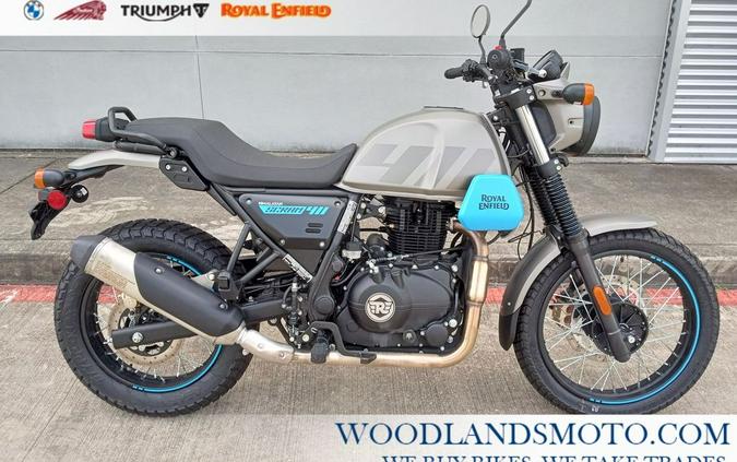 2023 Royal Enfield Scram 411 Graphite Blue