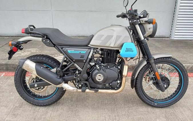 2023 Royal Enfield Scram 411 Graphite Blue