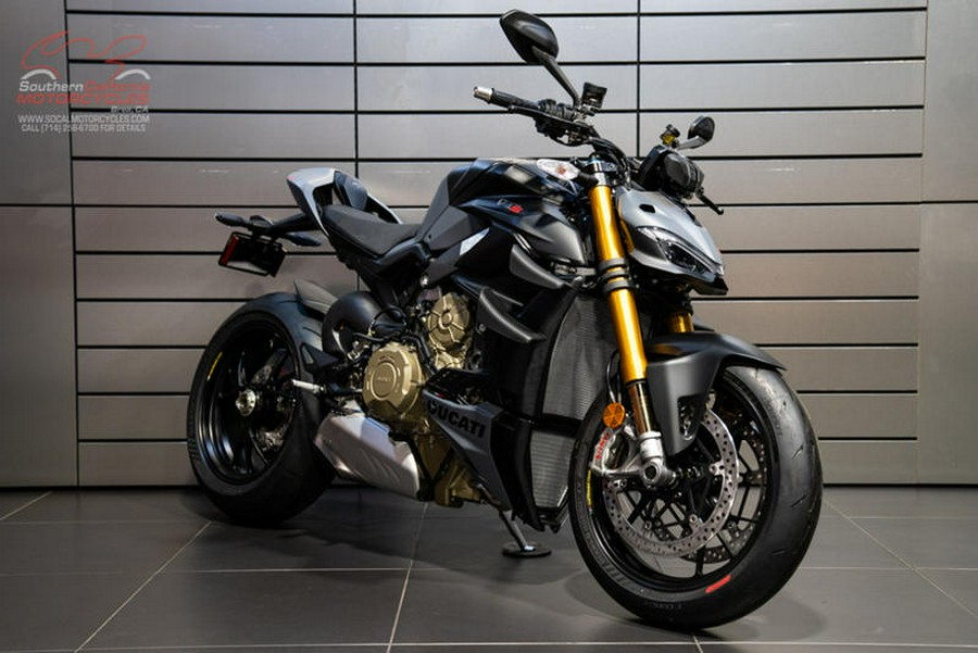 2024 Ducati Streetfighter V4 S Grey Nero / Red