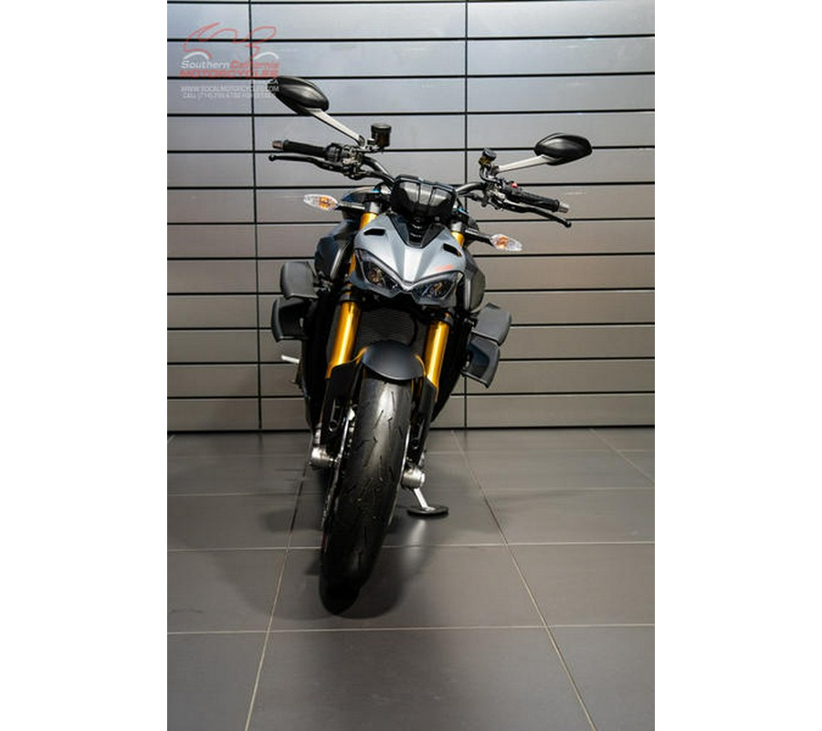 2024 Ducati Streetfighter V4 S Grey Nero / Red