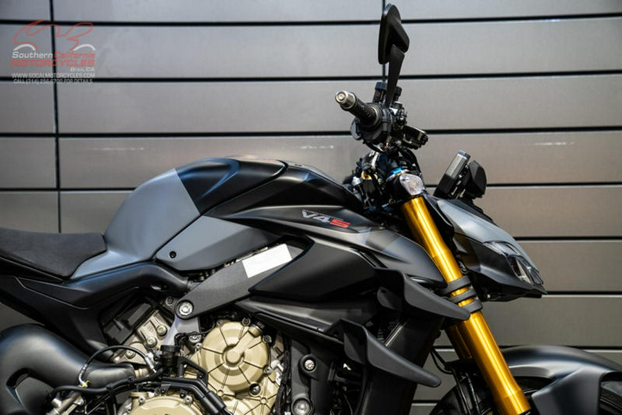 2024 Ducati Streetfighter V4 S Grey Nero / Red