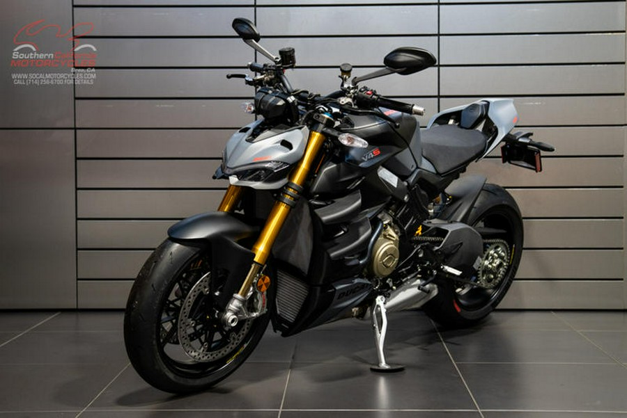 2024 Ducati Streetfighter V4 S Grey Nero / Red