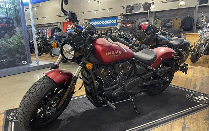 2025 Indian Motorcycle® Scout® Bobber Limited Sunset Red Smoke