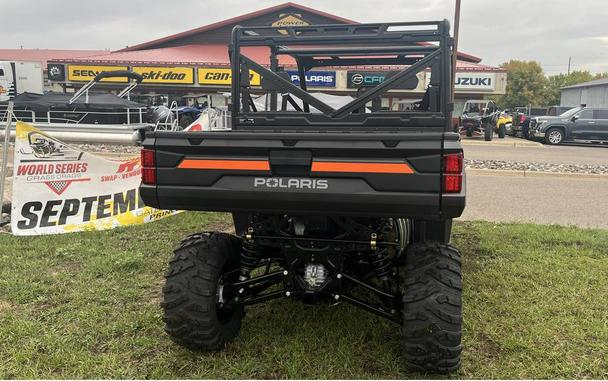 2024 Polaris Industries RANGER CREW XP 1000 PREMIUM - SUPER GRAPHITE W/ORANGE BURST