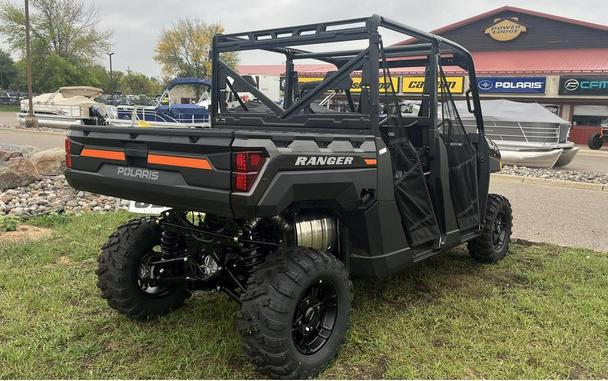 2024 Polaris Industries RANGER CREW XP 1000 PREMIUM - SUPER GRAPHITE W/ORANGE BURST