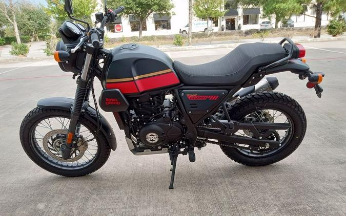 2023 Royal Enfield Scram 411 Blazing Black