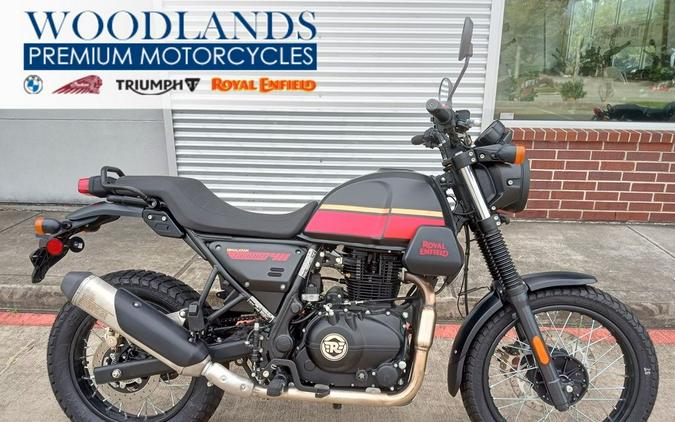 2023 Royal Enfield Scram 411 Blazing Black