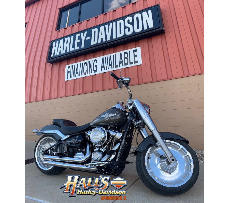 2018 Harley-Davidson® Fat Boy® Industrial Gray