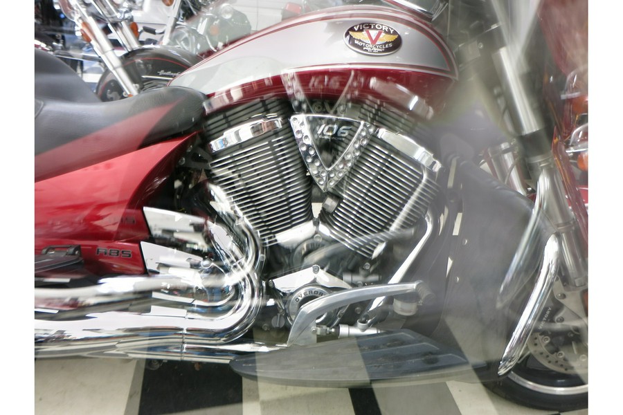 2012 Victory Motorcycles Cross Country® - Sunset Red & Silver Graphics