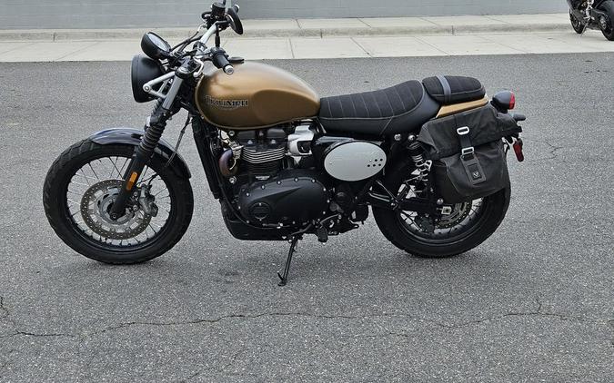 2022 Triumph Street Scrambler Jet Black