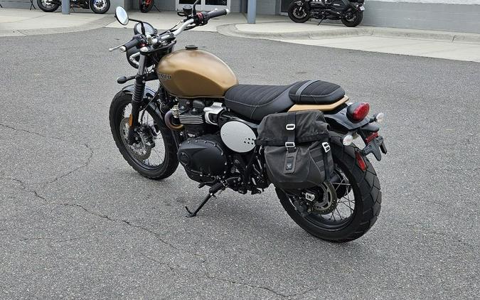 2022 Triumph Street Scrambler Jet Black