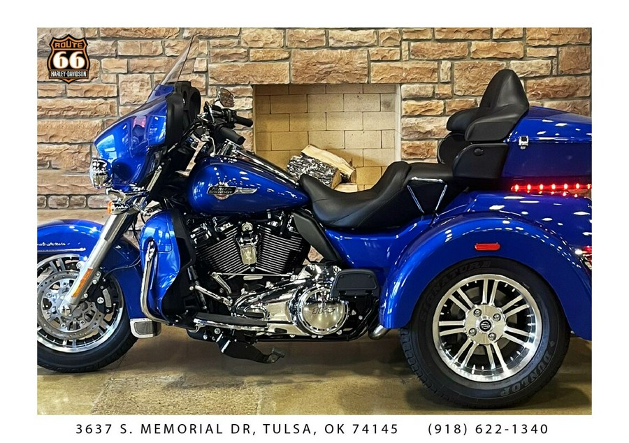 2024 Harley-Davidson Tri Glide Ultra Blue Burst