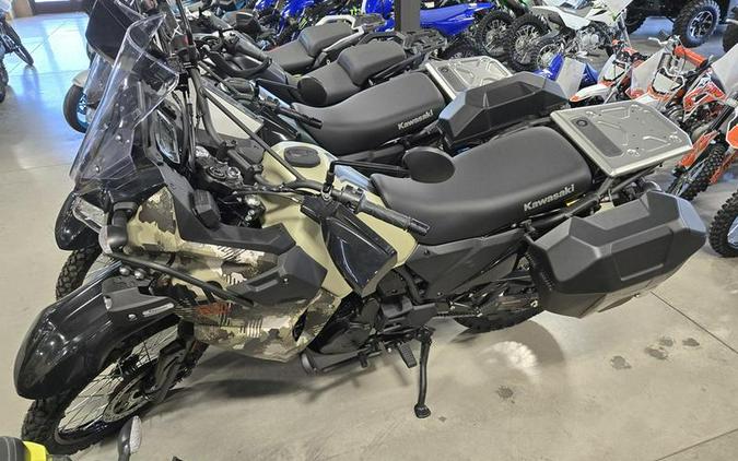 2025 Kawasaki KLR®650 Adventure ABS Cypher Camo Beige
