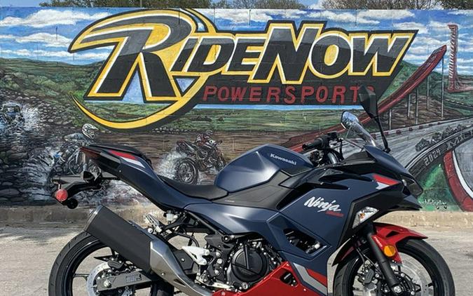 2026 Kawasaki Ninja 500 ABS Metallic Matte Twilight Blue