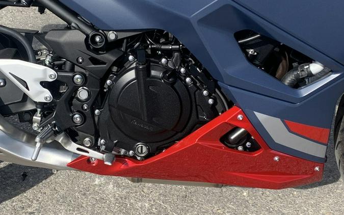2026 Kawasaki Ninja 500 ABS Metallic Matte Twilight Blue