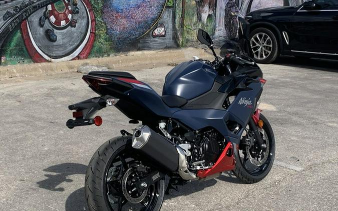 2026 Kawasaki Ninja 500 ABS Metallic Matte Twilight Blue