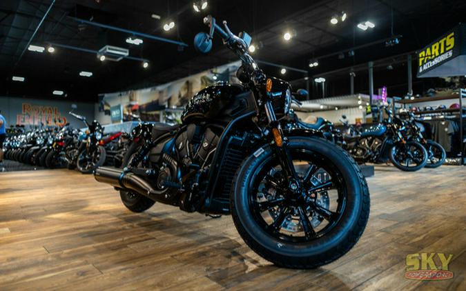 2025 Indian Scout Bobber Limited Black Metallic