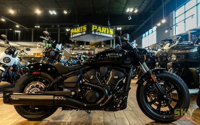 2025 Indian Scout Bobber Limited Black Metallic