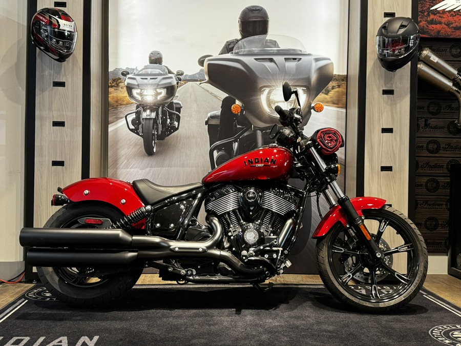2024 Indian Motorcycle CHIEF DARK HORSE SUNSET RED METALLIC 49ST