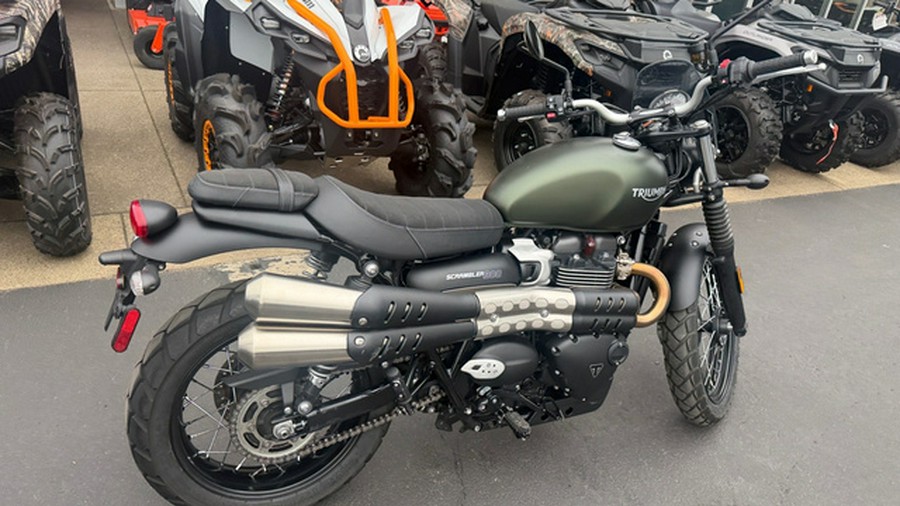 2023 Triumph Scrambler 900 Matte Khaki Green (Euro 5A)