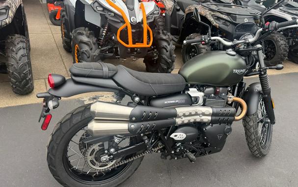 2023 Triumph Scrambler 900 Matte Khaki Green (Euro 5A)