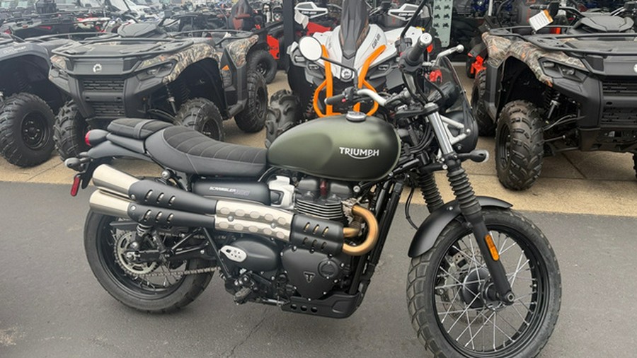 2023 Triumph Scrambler 900 Matte Khaki Green (Euro 5A)
