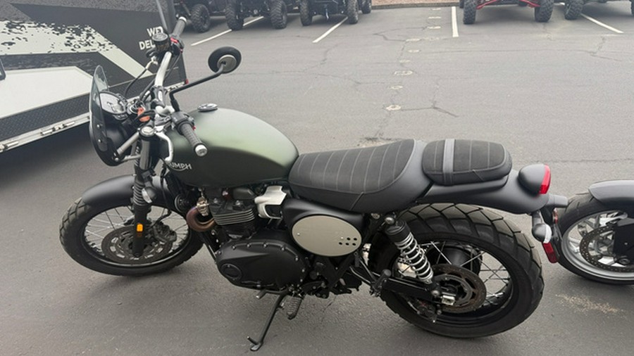 2023 Triumph Scrambler 900 Matte Khaki Green (Euro 5A)