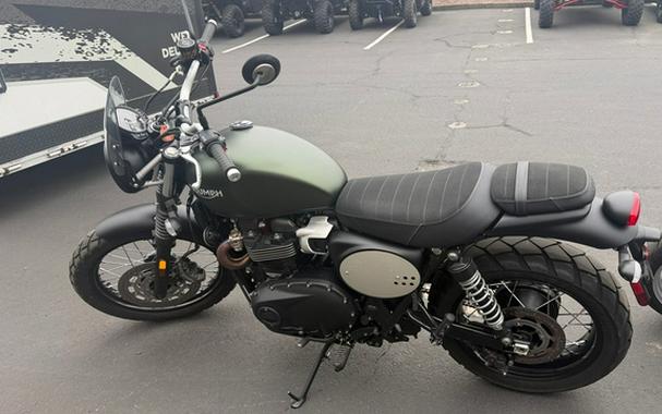 2023 Triumph Scrambler 900 Matte Khaki Green (Euro 5A)