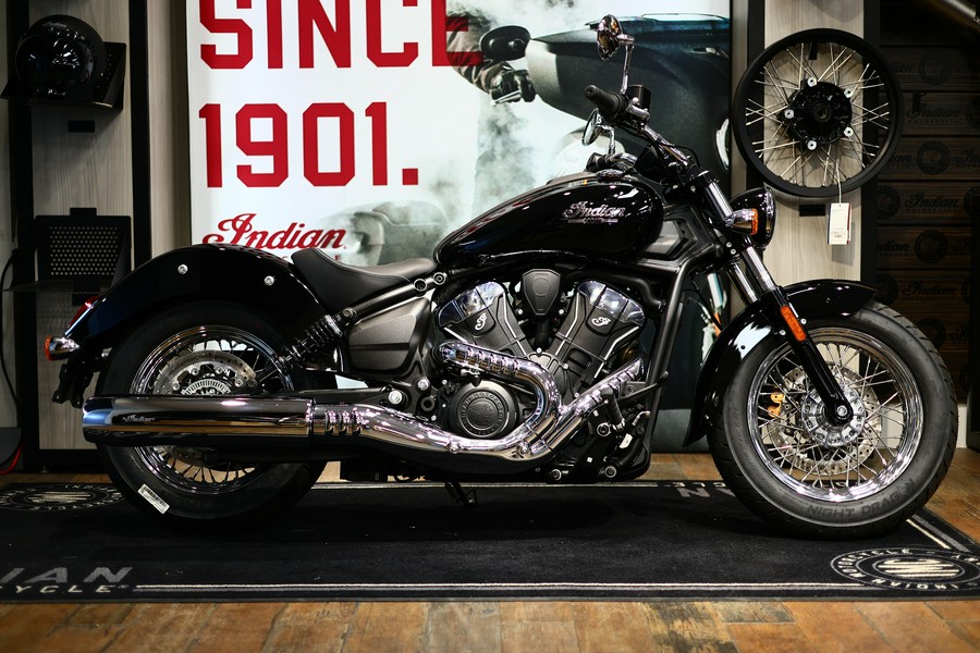 2025 Indian Motorcycle SCOUT BLACK METALLIC 49ST