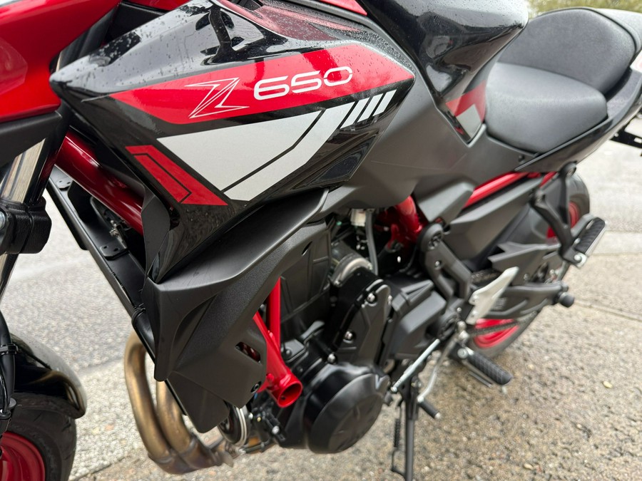 2024 Kawasaki Z650 ABS