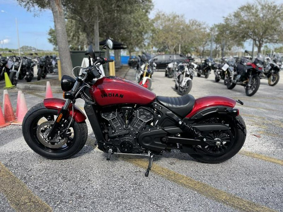 2023 Indian Motorcycle® Scout® Bobber Sixty ABS Stryker Red Metallic