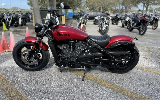 2023 Indian Motorcycle® Scout® Bobber Sixty ABS Stryker Red Metallic