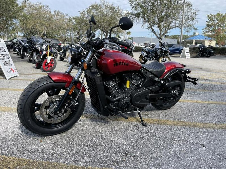 2023 Indian Motorcycle® Scout® Bobber Sixty ABS Stryker Red Metallic