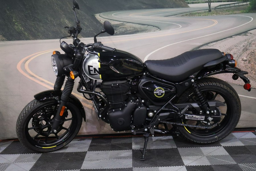 2023 Royal Enfield Hunter 350 Rebel Black