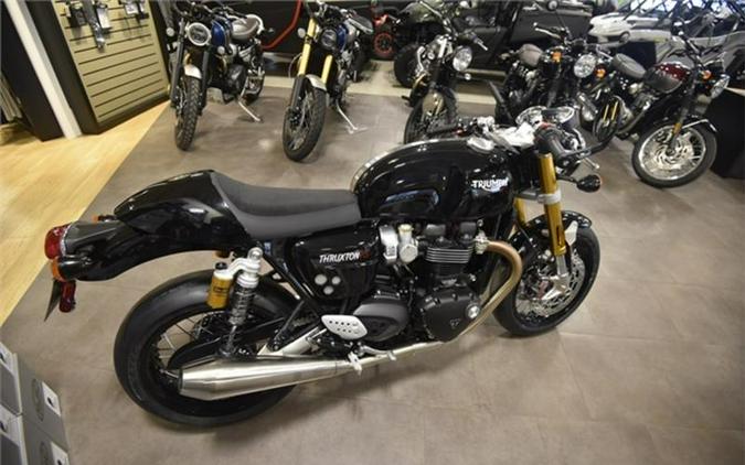 2023 Triumph Thruxton RS Chrome Edition Jet Black