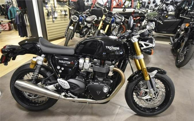 2023 Triumph Thruxton RS Chrome Edition Jet Black