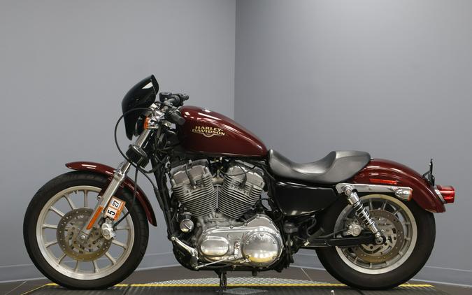 2008 Harley-Davidson Sportster 883 Low Crimson Red Sunglo