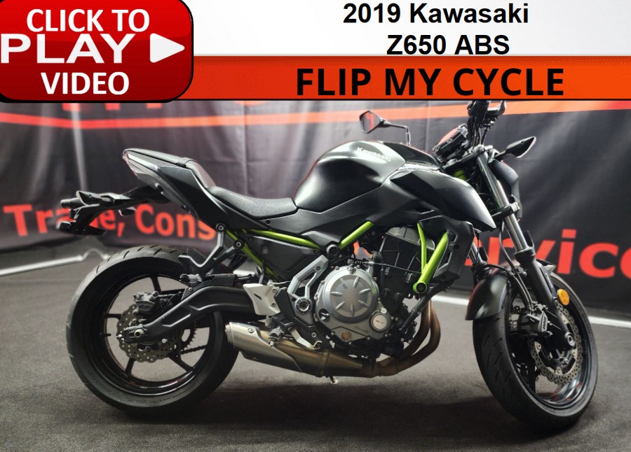 2019 Kawasaki Z650 ABS