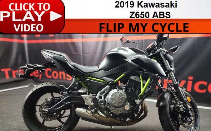 2019 Kawasaki Z650 ABS