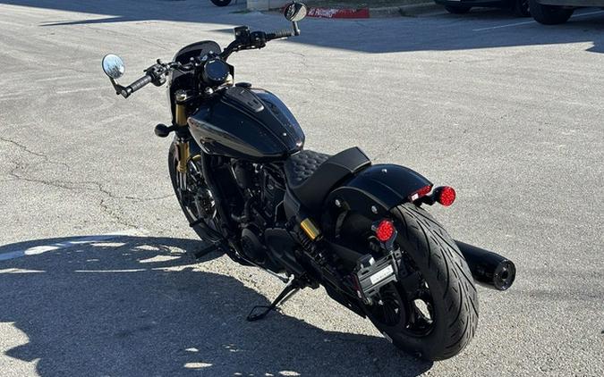 2026 Indian 101 Scout Black Crystal With Super Graphite